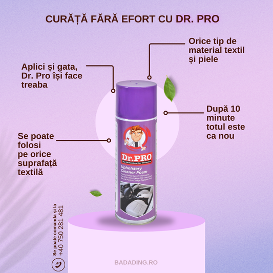 Dr. Pro - Spumă de Curățare Profesionala 300ml